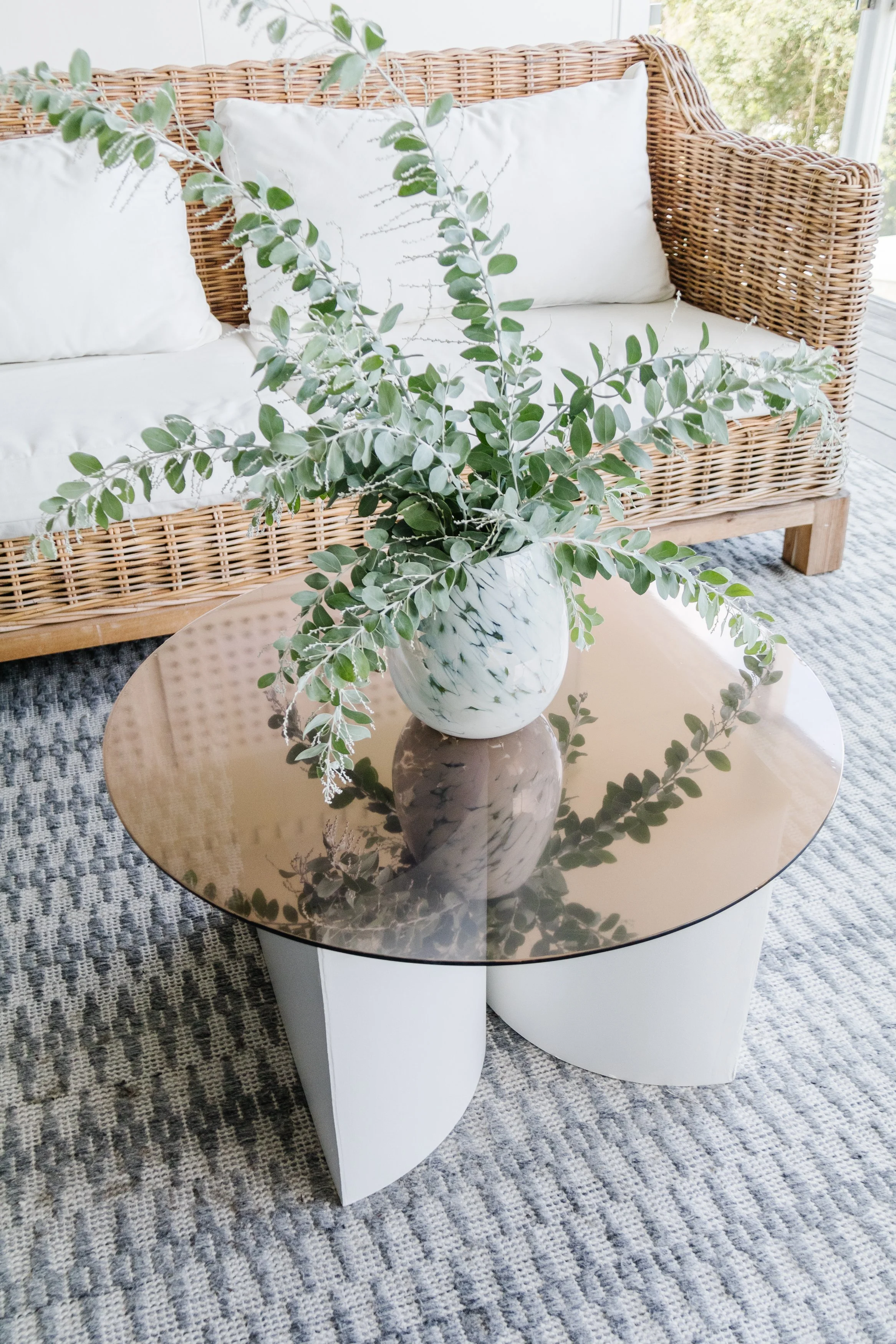 Upcycle glass coffee table deals